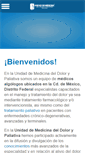 Mobile Screenshot of medicinadeldolor.com.mx
