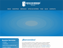 Tablet Screenshot of medicinadeldolor.com.mx